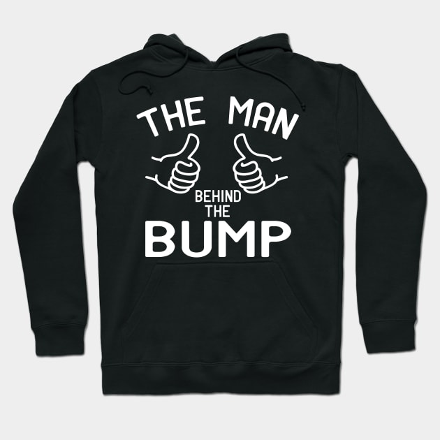 The Man Behind The Bump Hoodie by Mr.Speak